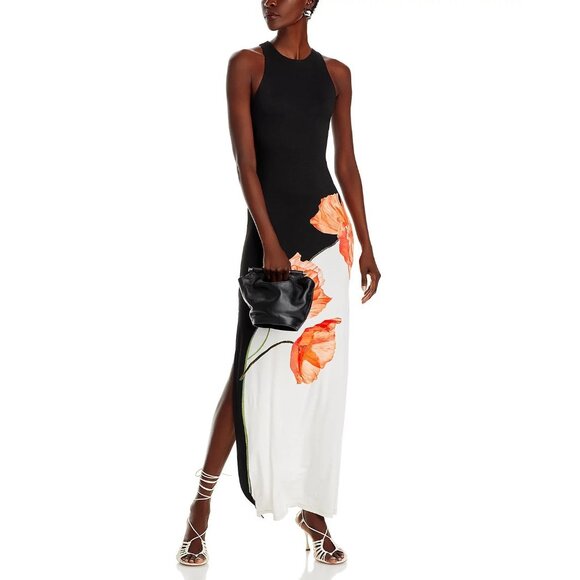Alice + Olivia Pania Racerback Floral Maxi Dress 10 NWT $495 - Picture 6 of 11